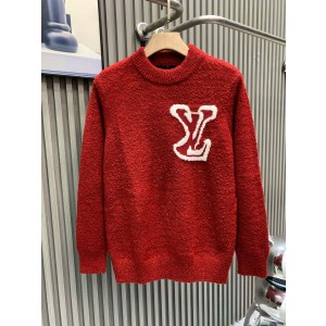 루이비통(LV) 미러 로고 인타르시아 니트 의류