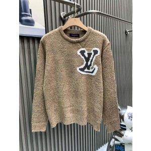 루이비통(LV) 미러 로고 인타르시아 니트 의류