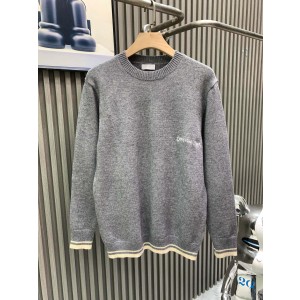 디올(DIOR) 레터 자수 울 니트 의류