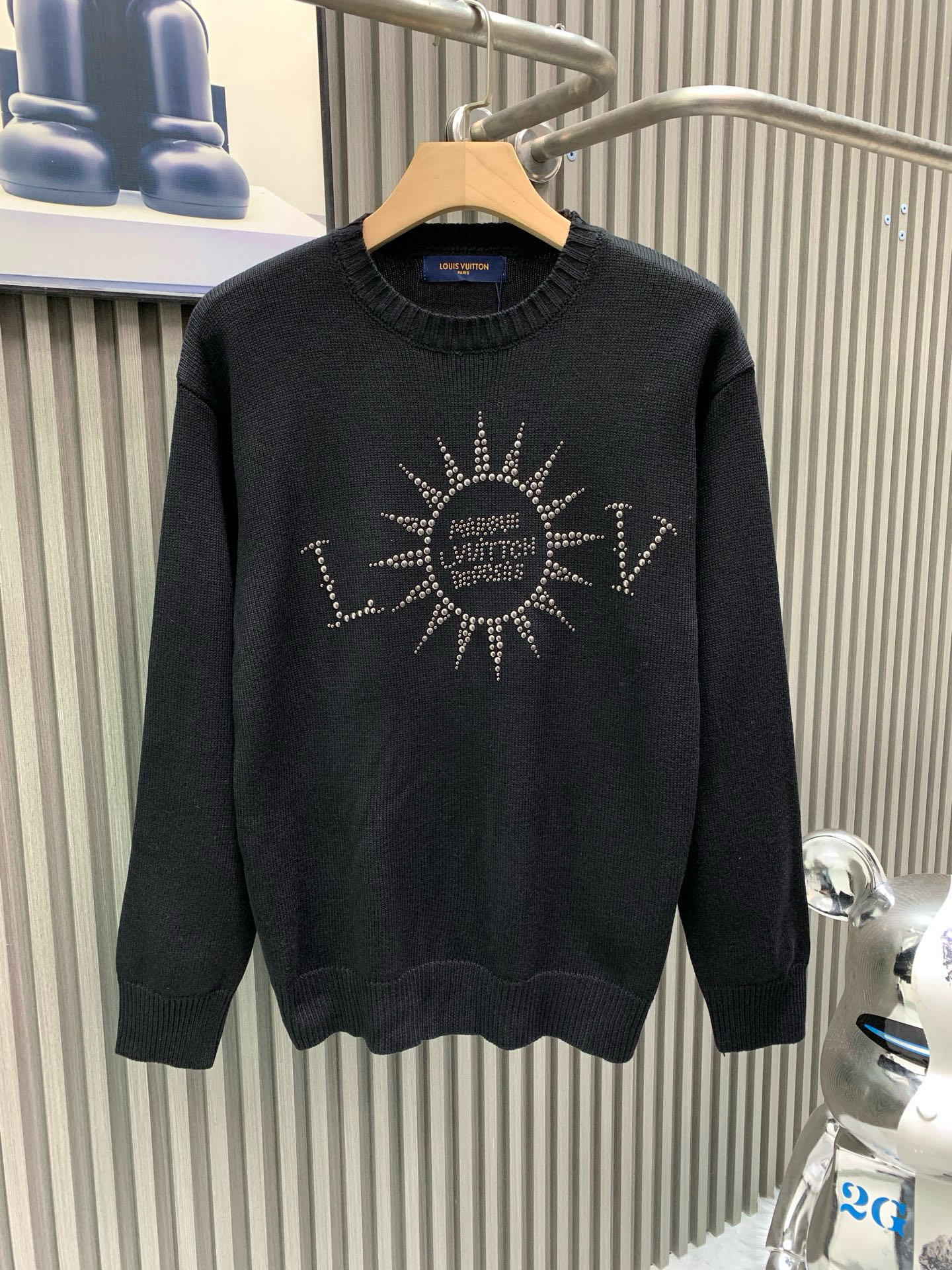 루이비통(LV) 선버스트 비즈 울 니트 의류