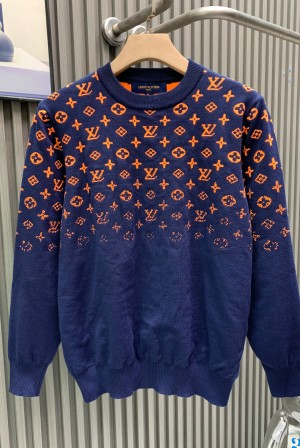 루이비통(LV) 모노그램 그라데이션 라운드 니트 의류