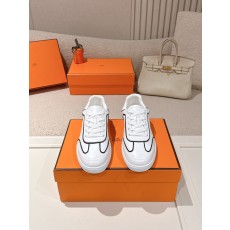 에르메스(HERMES) 고트 레더 스니커즈 신발
