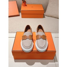 에르메스(HERMES) 플랫폼 커플 로퍼 스니커즈 신발