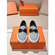 에르메스(HERMES) 플랫폼 커플 로퍼 스니커즈 신발