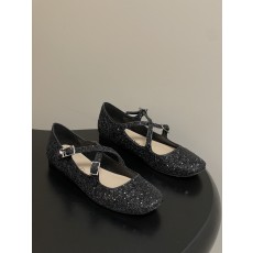 디올(Dior) CD 베리 디(Very D) 메쉬 발레리나 플랫 슈즈 단화 신발