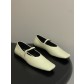 질 샌더(Jil Sander) 스퀘어토 메리제인 단화 플랫 슈즈 신발
