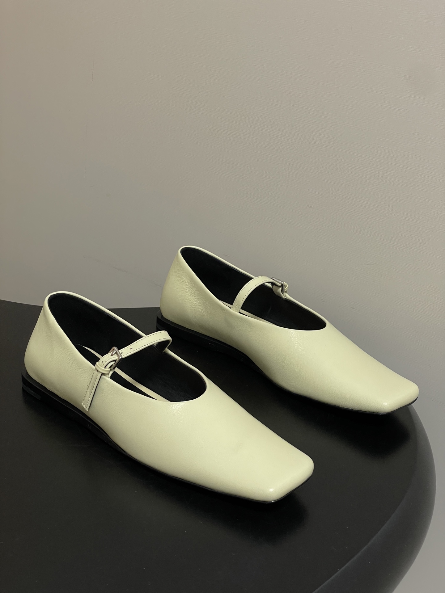 질 샌더(Jil Sander) 스퀘어토 메리제인 단화 플랫 슈즈 신발