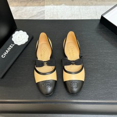 샤넬(Chanel) 리본 플랫 슈즈 단화 신발