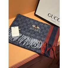 구찌(GUCCI) 꿀벌 자수 캐시미어 목도리 스카프