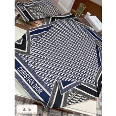 디올(DIOR) 더블 실크 벨벳 목도리 스카프