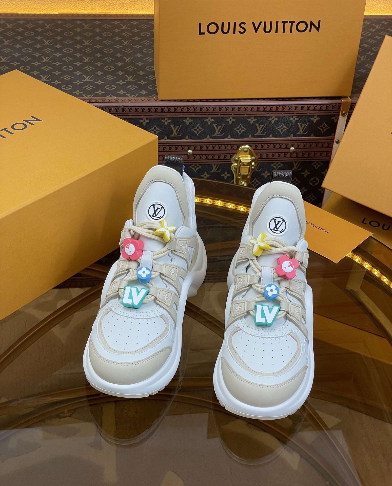 루이비통(LV) 아치라이트 최상위 버전 어글리 슈즈 스니커즈 신발