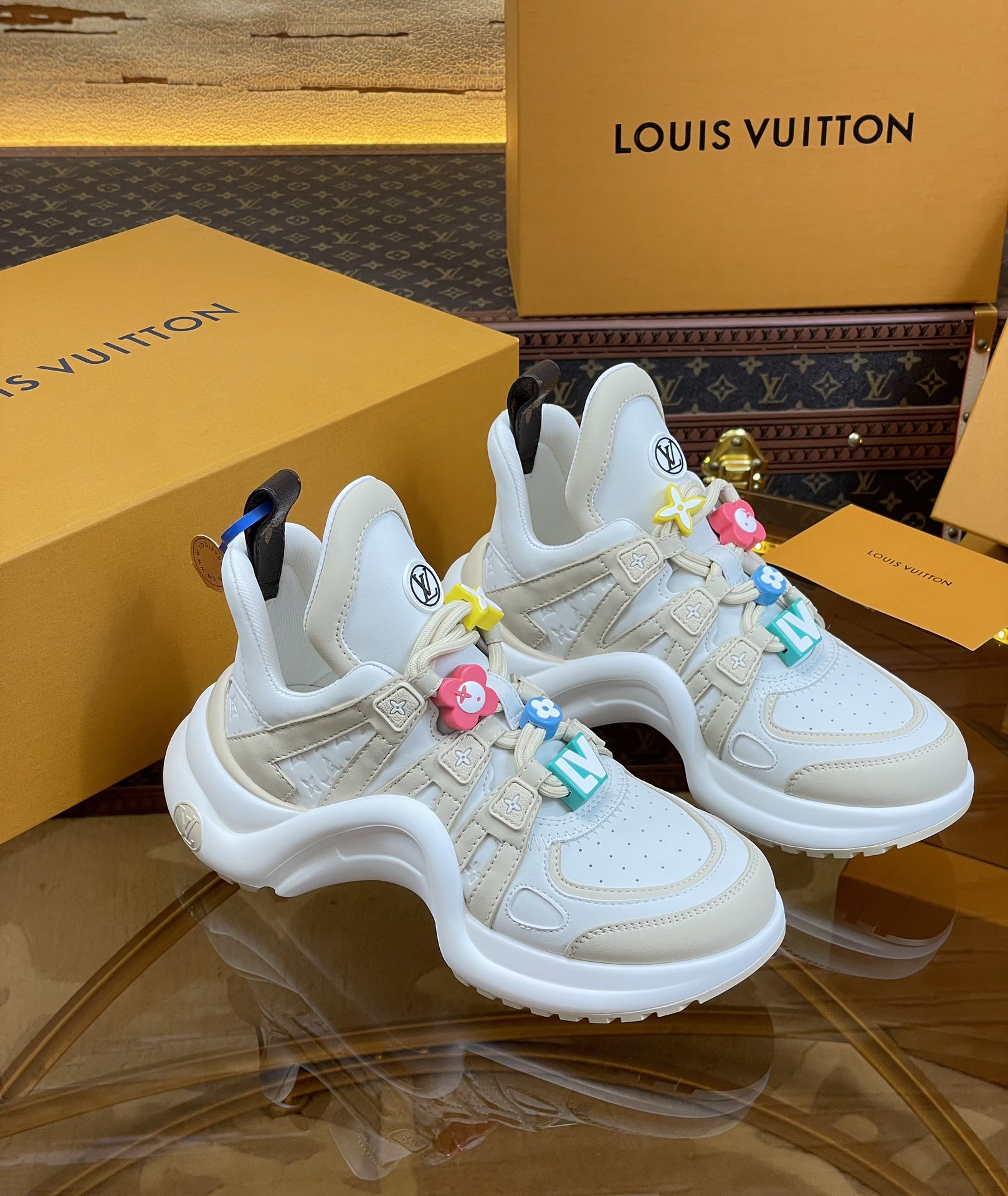 루이비통(LV) 아치라이트 최상위 버전 어글리 슈즈 스니커즈 신발