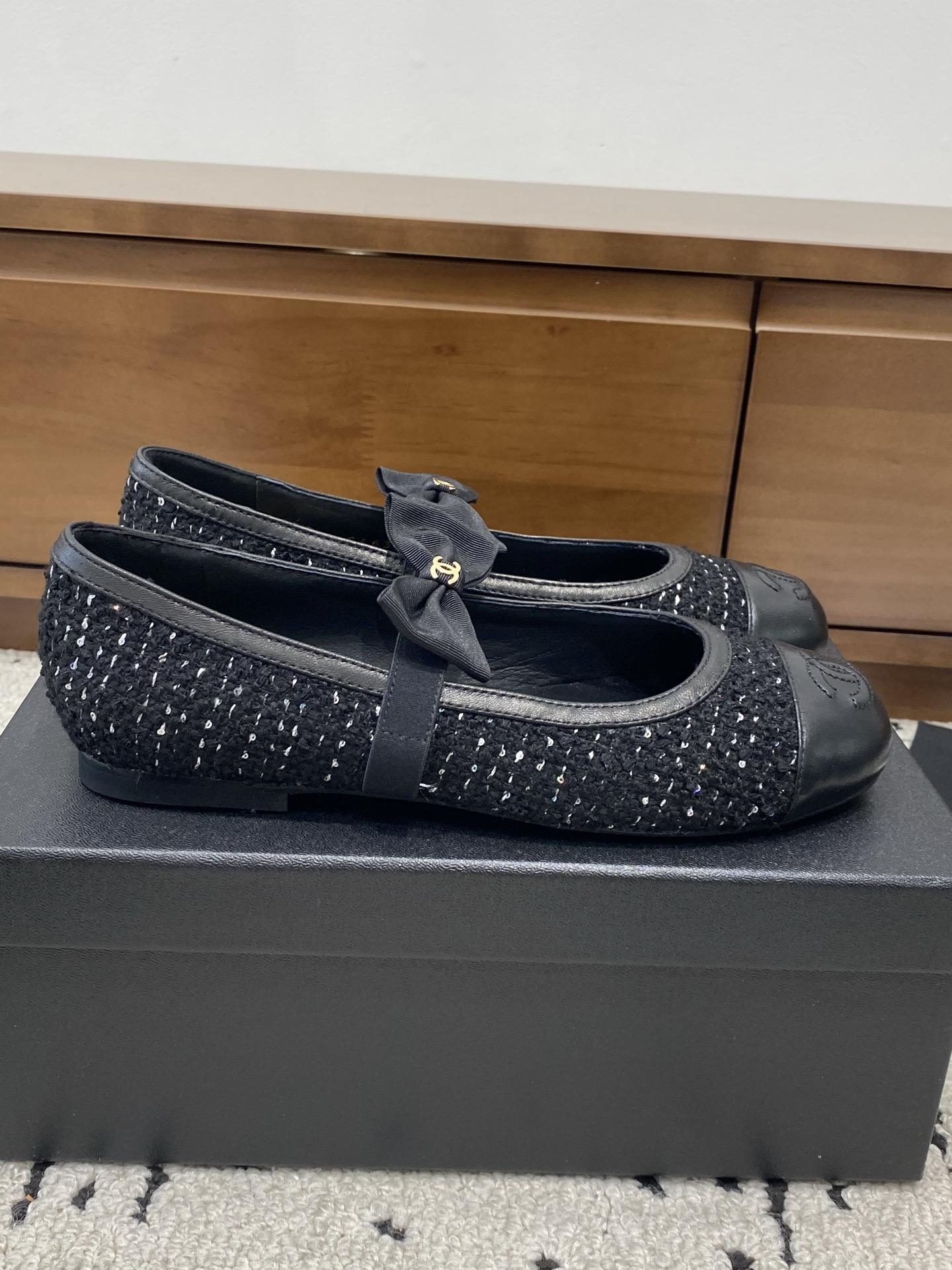 샤넬(CHANEL) 발레리나 플랫 슈즈 단화 신발