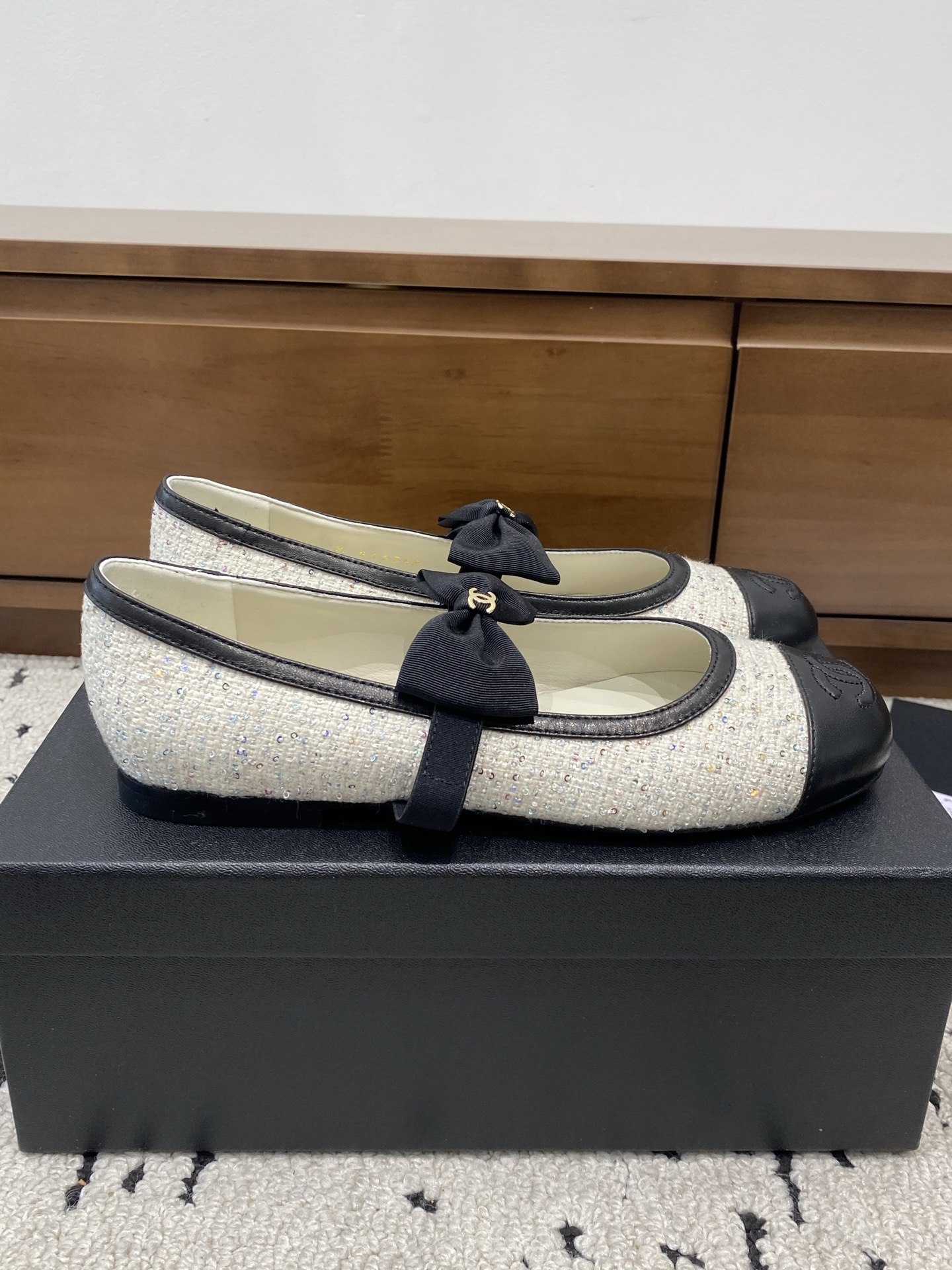 샤넬(CHANEL) 발레리나 플랫 슈즈 단화 신발