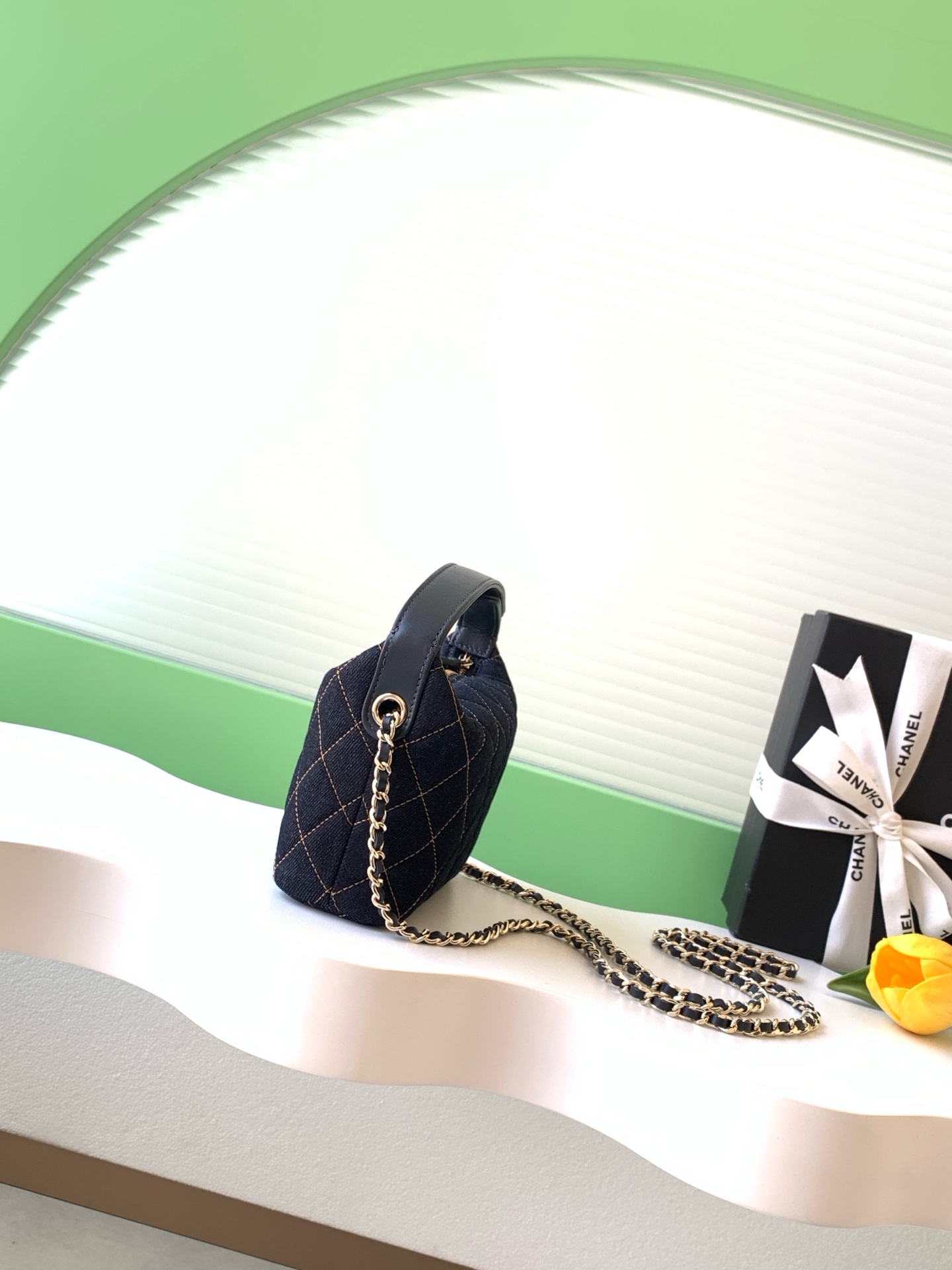 샤넬(CHANEL) 26P 데님 런치박스 숄더백 가방