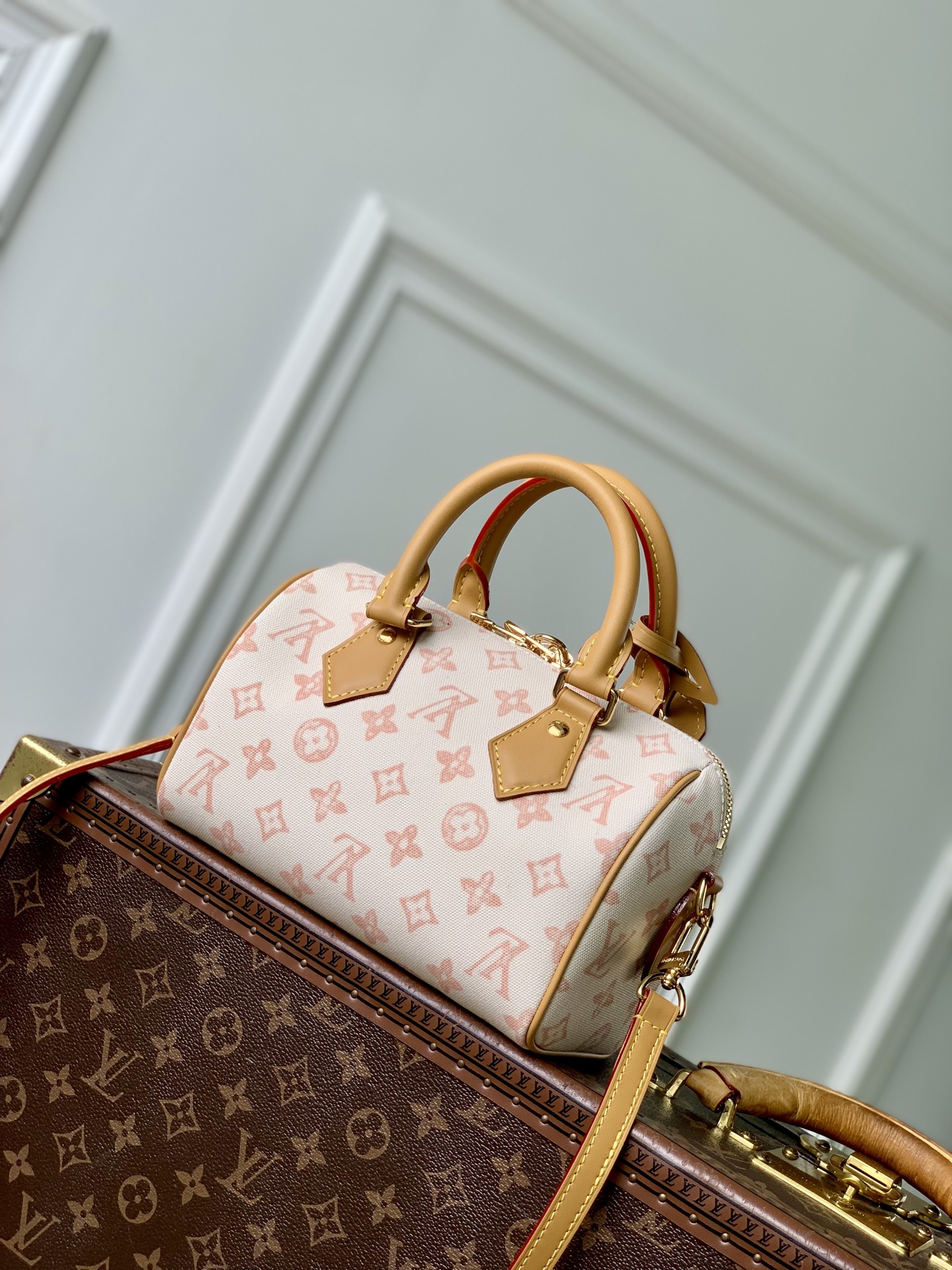 루이비통(LV) Speedy Bandoulière 스피디 반둘리에 20 토트백 가방 (모노그램 오리진)