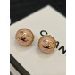 샤넬(CHANEL) 핑크 크리스탈 더블 C 귀걸이 악세사리
