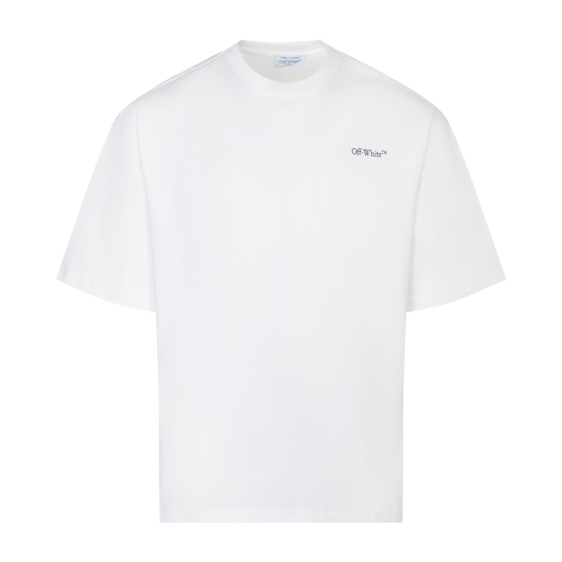 오프화이트(OFF-WHITE) 하프 애로우 프린트 반팔 티셔츠 의류