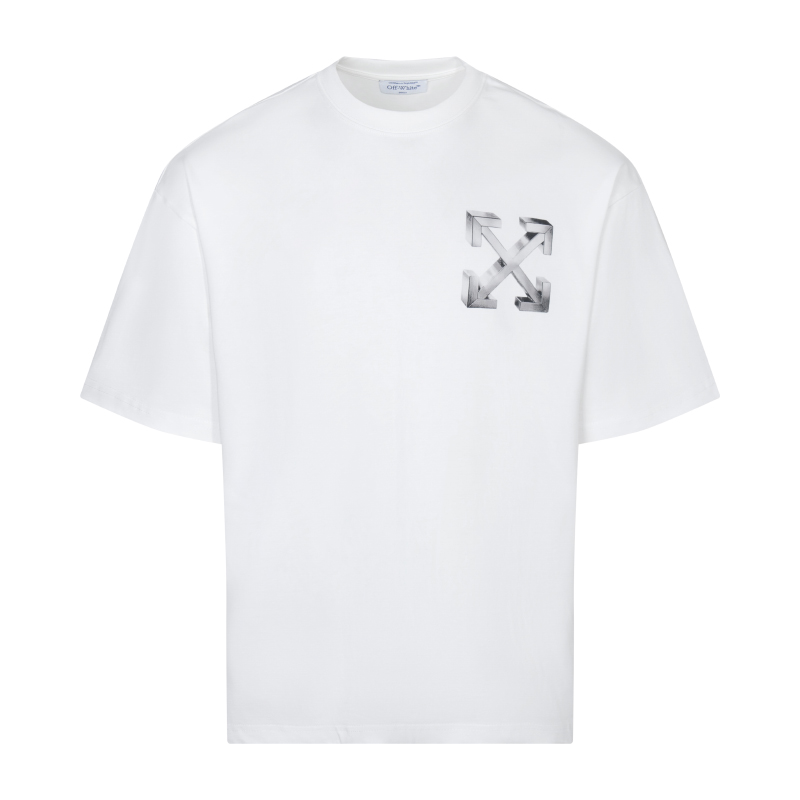 오프화이트(OFF-WHITE) 3D 애로우 프린트 반팔 티셔츠 의류