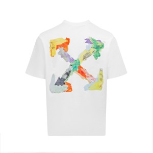 오프화이트(OFF-WHITE) 그래피티 반팔 티셔츠 의류