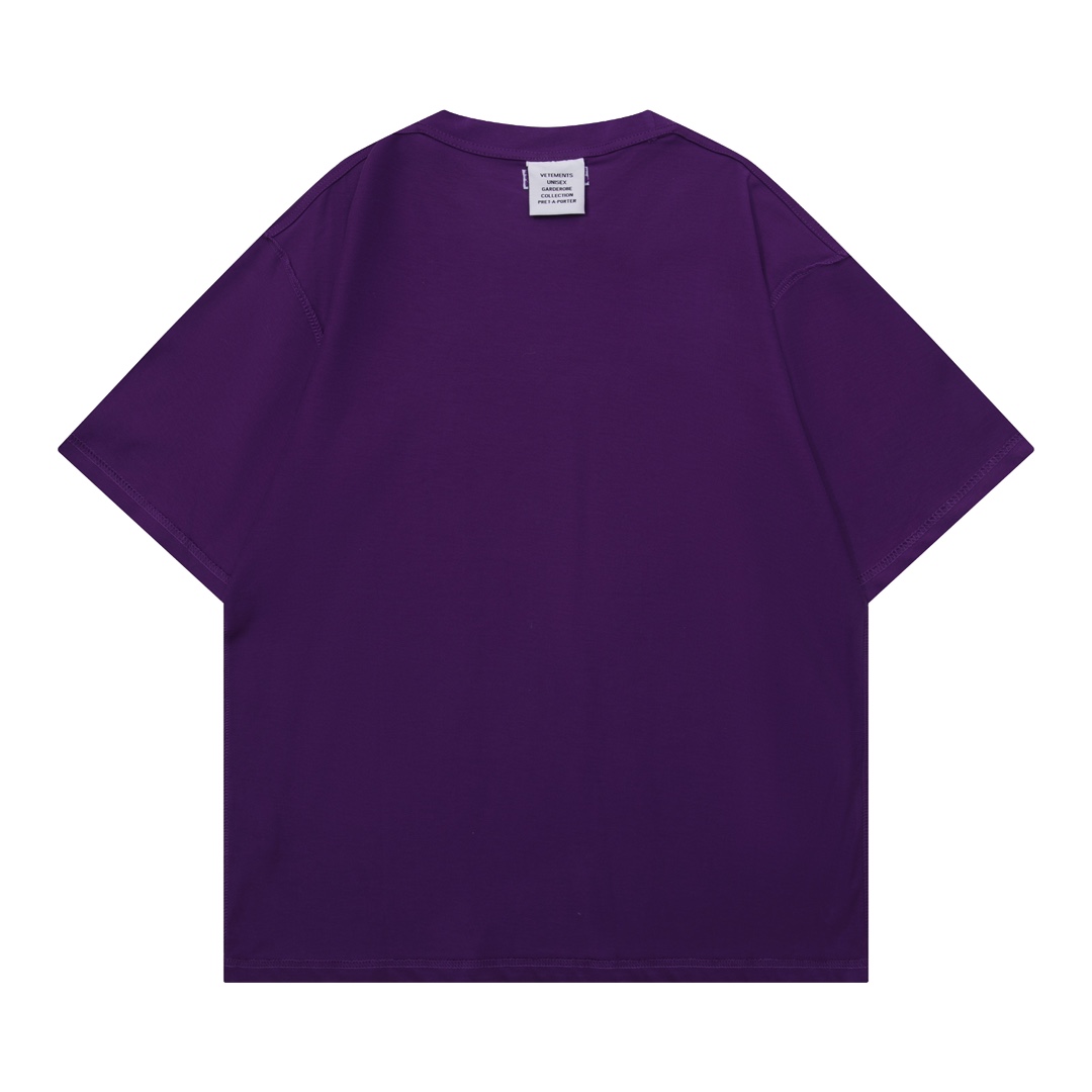 베트멍(VETEMENTS) 리버스 스타일 반팔 티셔츠 의류