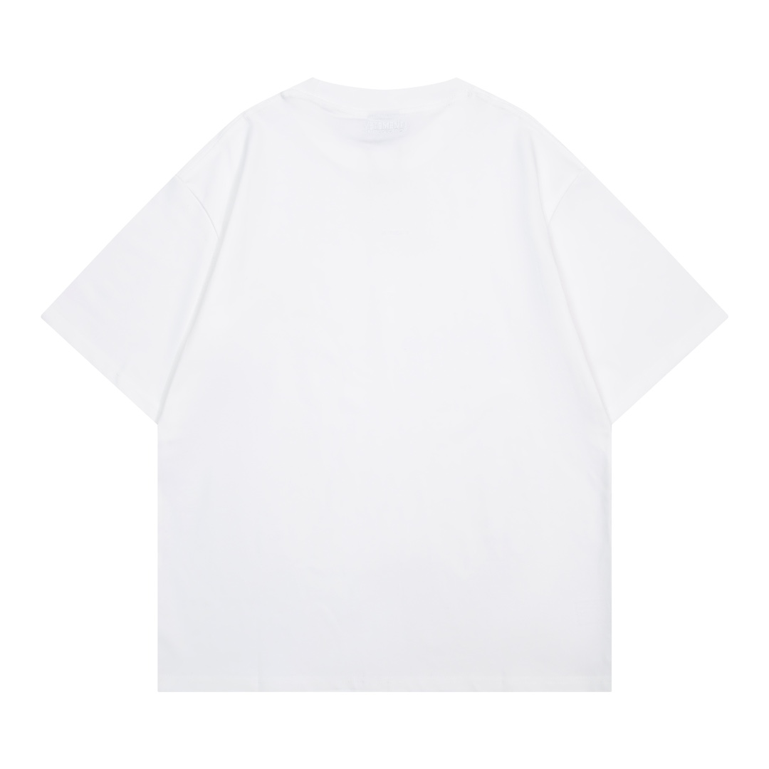 베트멍(VETEMENTS) 스티키 노트 반팔 티셔츠 의류