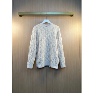 디올(DIOR) 자카드 레터링 니트 스웨터 의류