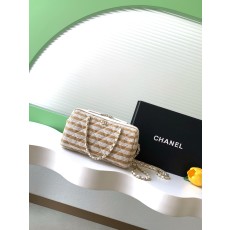 샤넬(CHANEL) 26C 스트라이프 보울링백 숄더백 가방