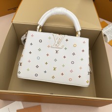 루이비통(LV) x 무라카미 다카시 카퓌신 CAPUCINES 핸드백 가방 스몰