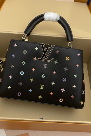 루이비통(LV) x 무라카미 다카시 카퓌신 CAPUCINES 핸드백 가방 스몰