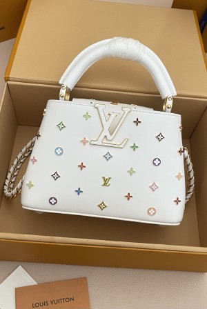 루이비통(LV) x 무라카미 다카시 카퓌신 CAPUCINES 핸드백 가방 미니