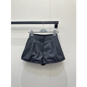 프라다(Prada) 와이어 핀턱 반바지 팬츠 의류