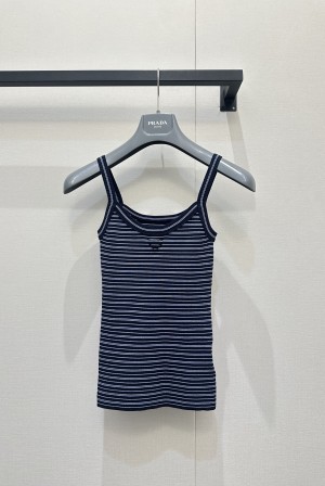 프라다(Prada) 스트라이프 니트 베스트 의류