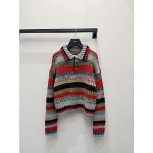 셀린느(Celine) 스트라이프 울 혼방 니트 의류