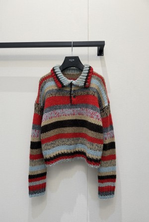 셀린느(Celine) 스트라이프 울 혼방 니트 의류