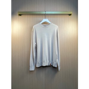 루이비통(LV) 모노그램 가죽 패치 니트 스웨터 의류