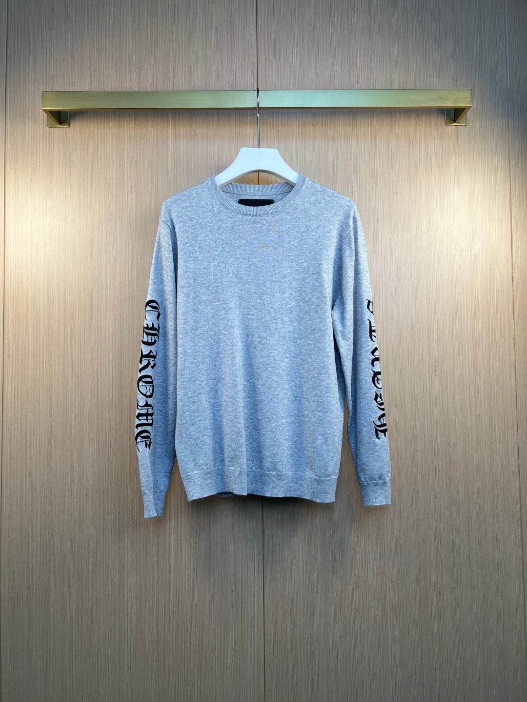 크롬하츠(CHROME HEARTS) 소드 스크롤 자수 니트 스웨터 의류