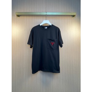 셀린느(CELINE) 트리옹프 포켓 자수 반팔 티셔츠 의류