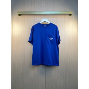 셀린느(CELINE) 트리옹프 포켓 자수 반팔 티셔츠 의류