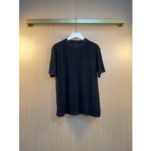 루이비통(LV) 엠보 테리 코튼 반팔 티셔츠 의류