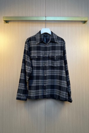 크롬하츠(CHROME HEARTS) 플란넬 체크 셔츠 의류