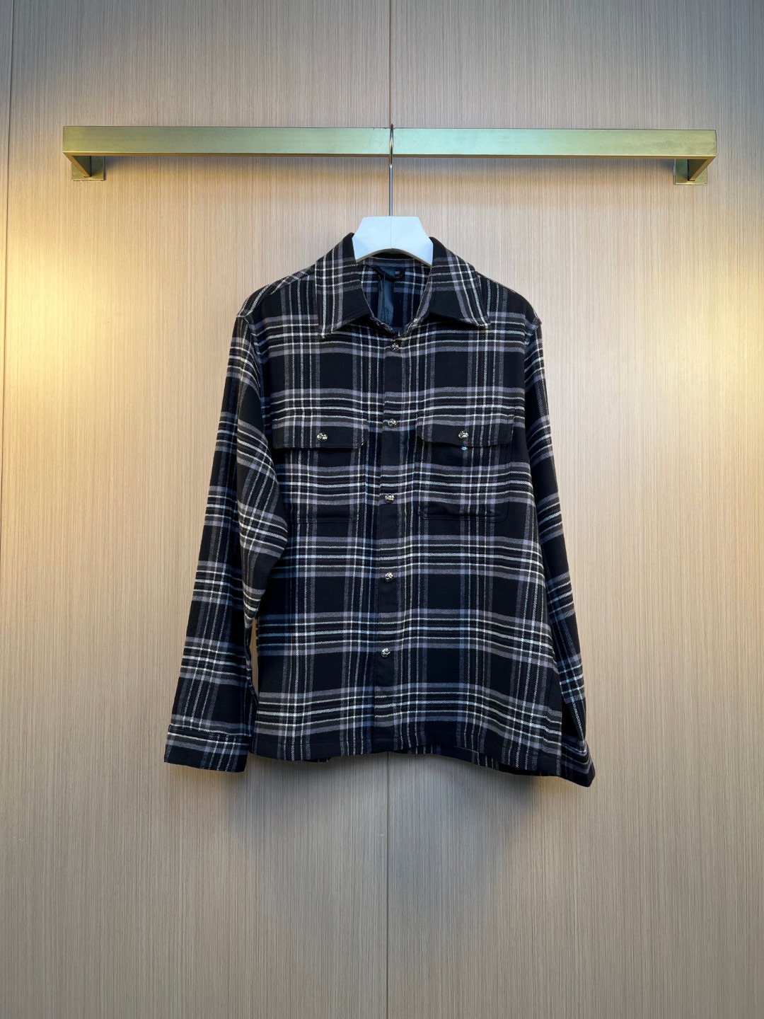 크롬하츠(CHROME HEARTS) 플란넬 체크 셔츠 의류