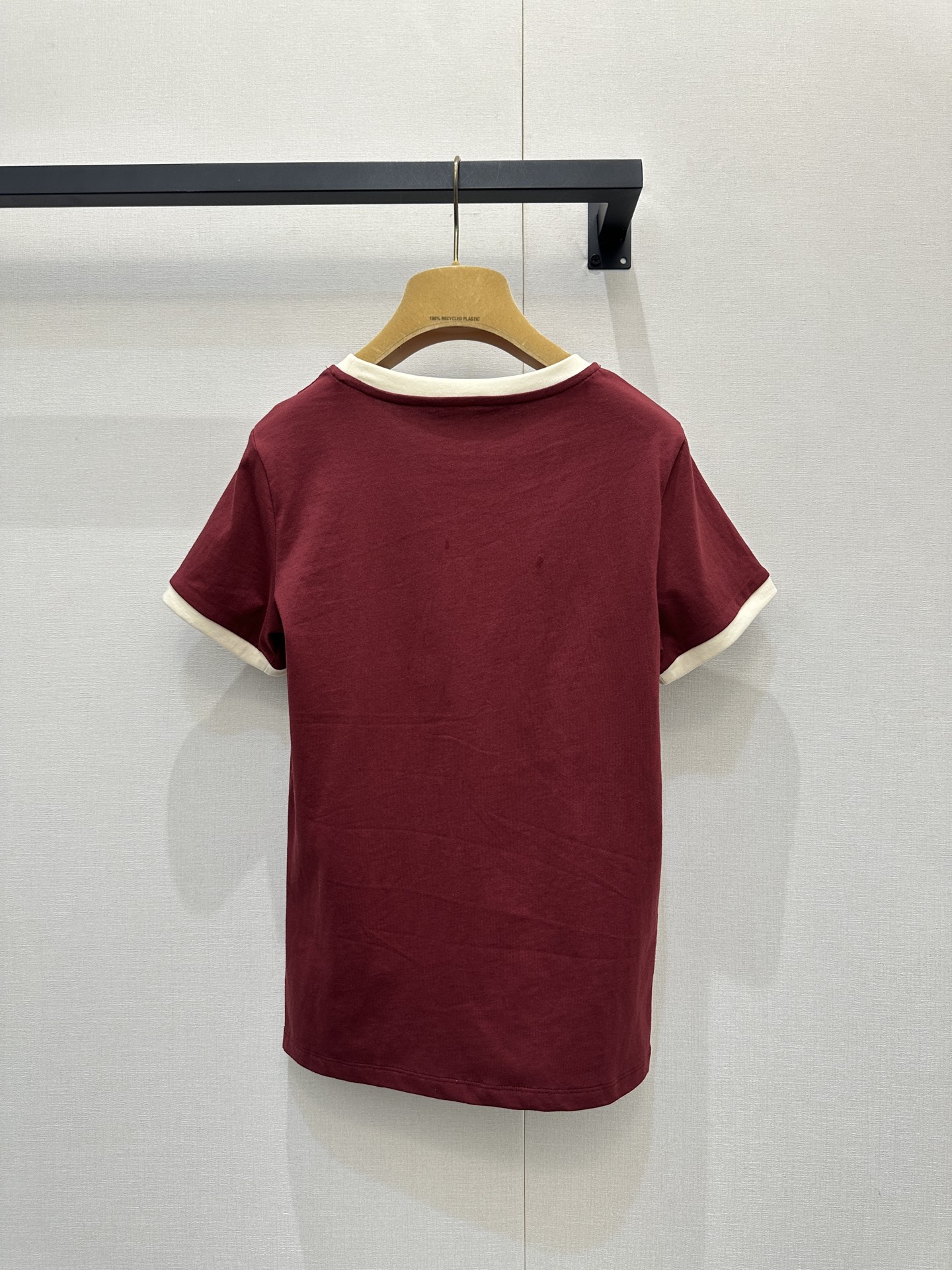 미우미우(MIU MIU) 크롭 반팔 티셔츠 의류