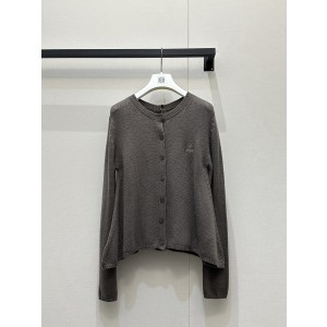로에베(Loewe) 양면 버튼 캐시미어 가디건 의류