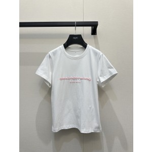 Alexander Wang 알렉산더 왕(AW) 엠보 로고 반팔 티셔츠 의류