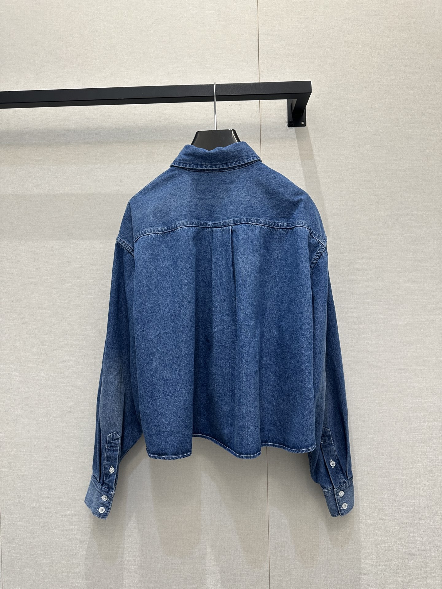 셀린느(Celine) 트리오페 자수 데님 셔츠 의류