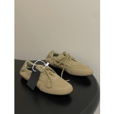 프라다(PRADA) 캔버스 레이스업 스니커즈 신발