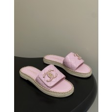 샤넬(CHANEL) 스트랩 벨크로 샌들 슬리퍼 신발