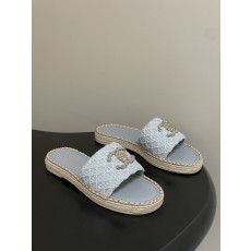 샤넬(CHANEL) 체인 퀼팅 샌들 슬리퍼 신발