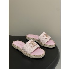 샤넬(CHANEL) 체인 퀼팅 샌들 슬리퍼 신발